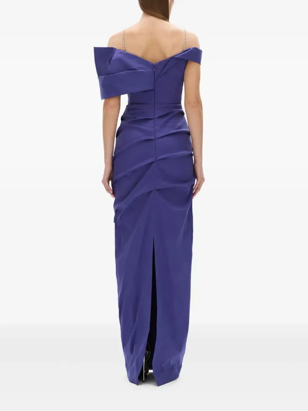 Rachel Gilbert Dahli off-shoulder ruched dress 12 - Image 4
