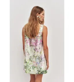 Aje Dahlia Mini Dress in Lavandula Size 8 for rent on The Volte - image 4