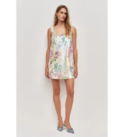 Aje Dahlia Mini Dress in Lavandula Size 8 for rent on The Volte - image 1