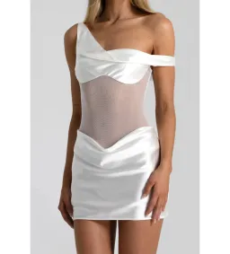 Natalie Rolt Elodie Mini Dress White Size 2/AU 10 for rent on The Volte - image 2