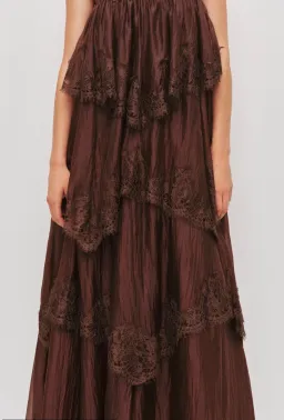 Ophelia Lace Gown  for rent on The Volte - image 5