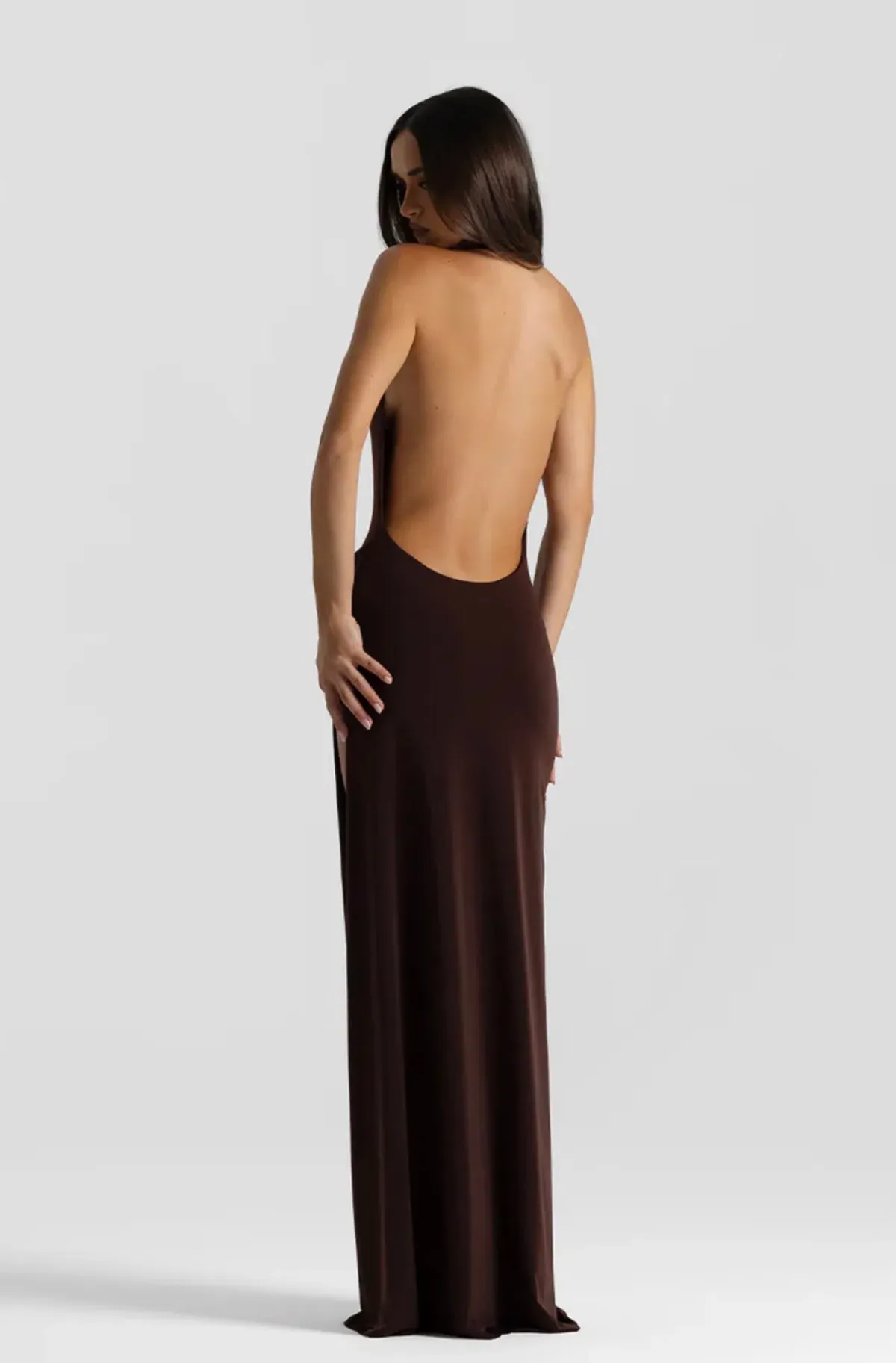 Natalie Rolt Winona Gown Espresso - Image 3