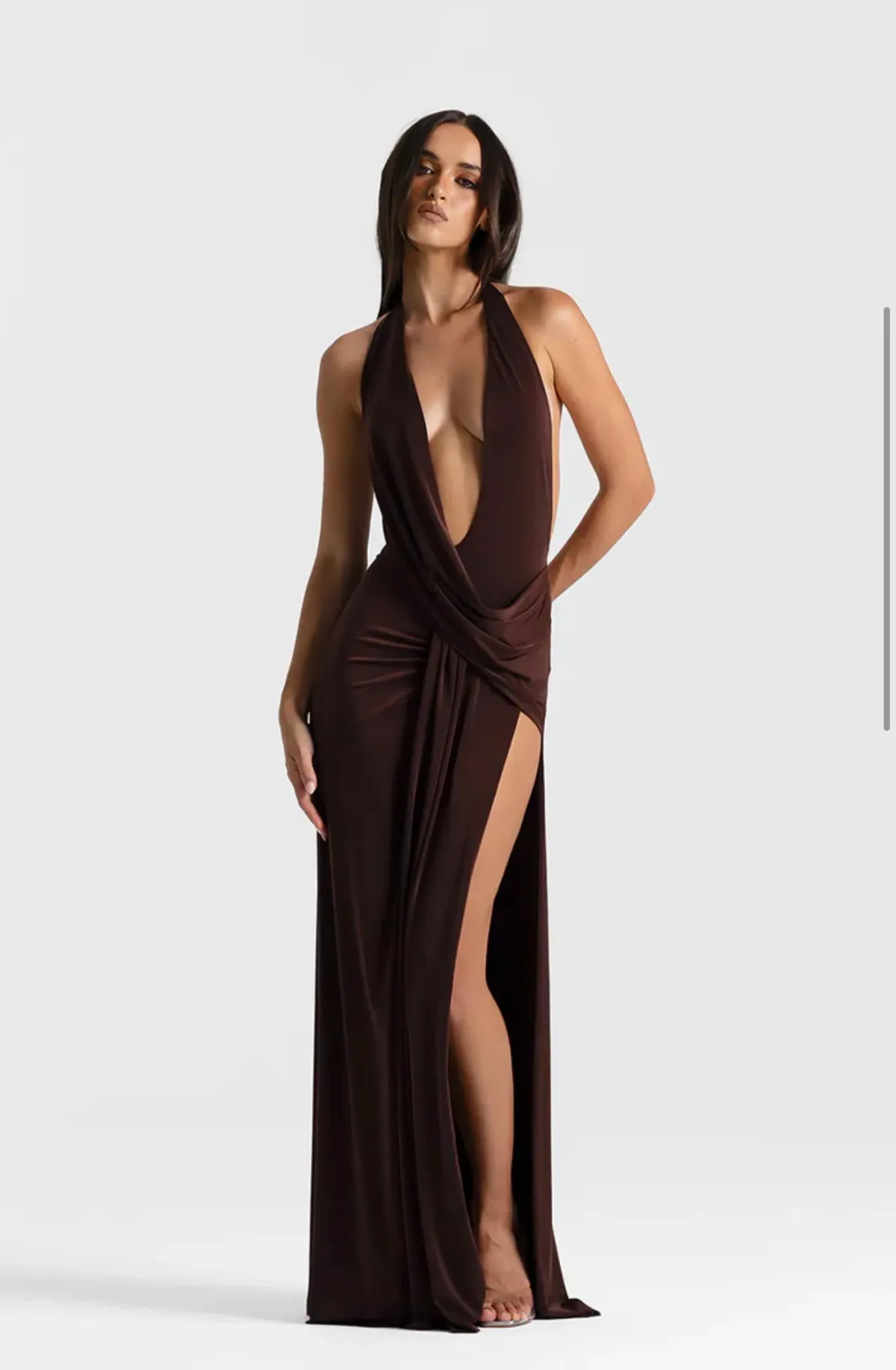 Natalie Rolt Winona Gown Espresso - Image 1
