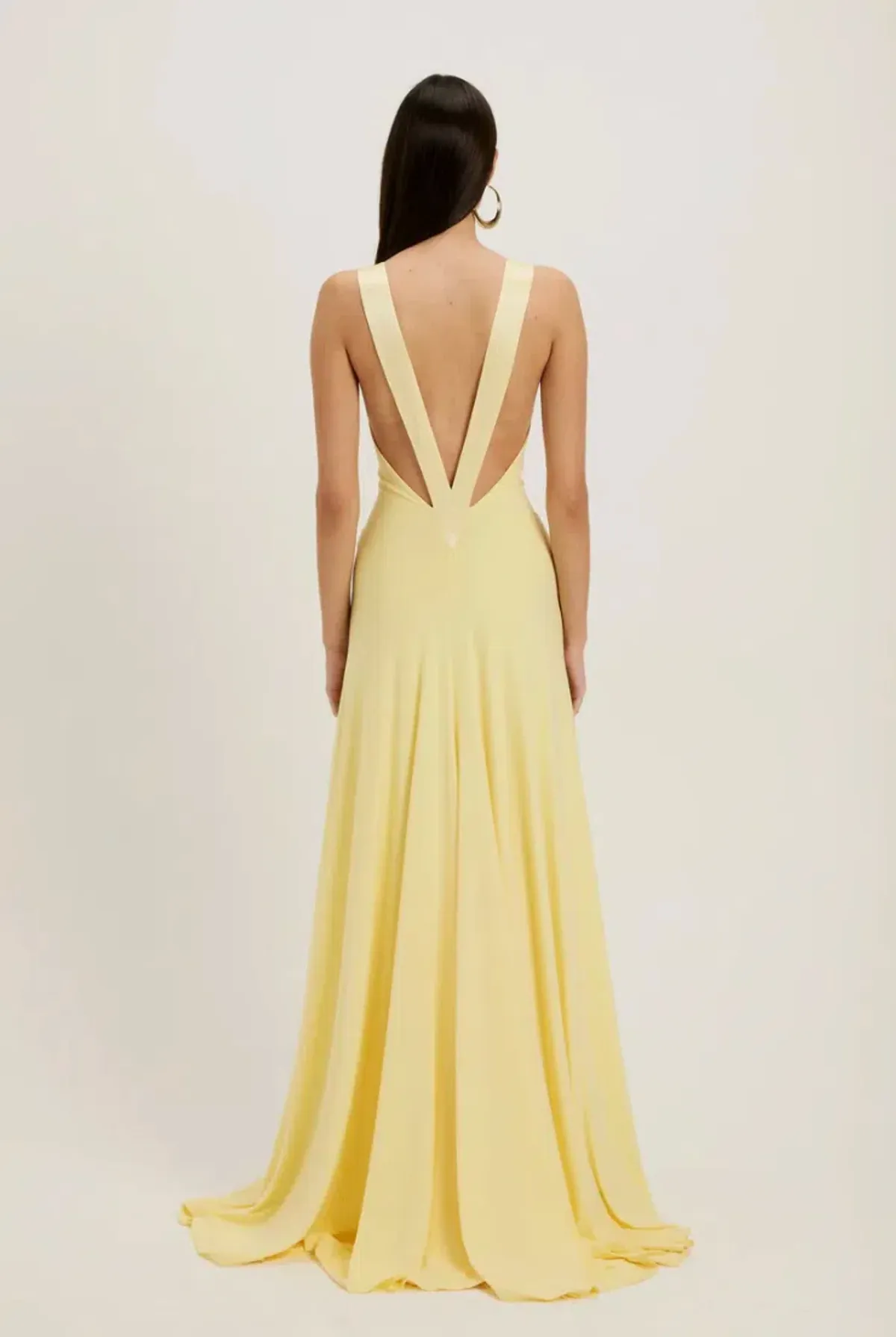 ancegria, Rosa Gown, Lemon, maxi, size 6  - Image 2