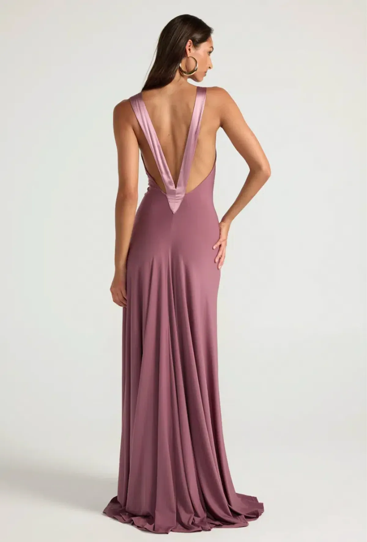 Ancegria, Rosa Gown, Mauve, maxi, size 8  - Image 2