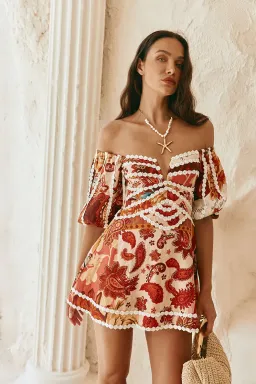 Zaco Issa Dress - Barocca size M for rent on The Volte - image 1