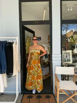 ALEMAIS LANA SQUARE NECK DAY DRESS SIZE 10 for rent on The Volte - image 2