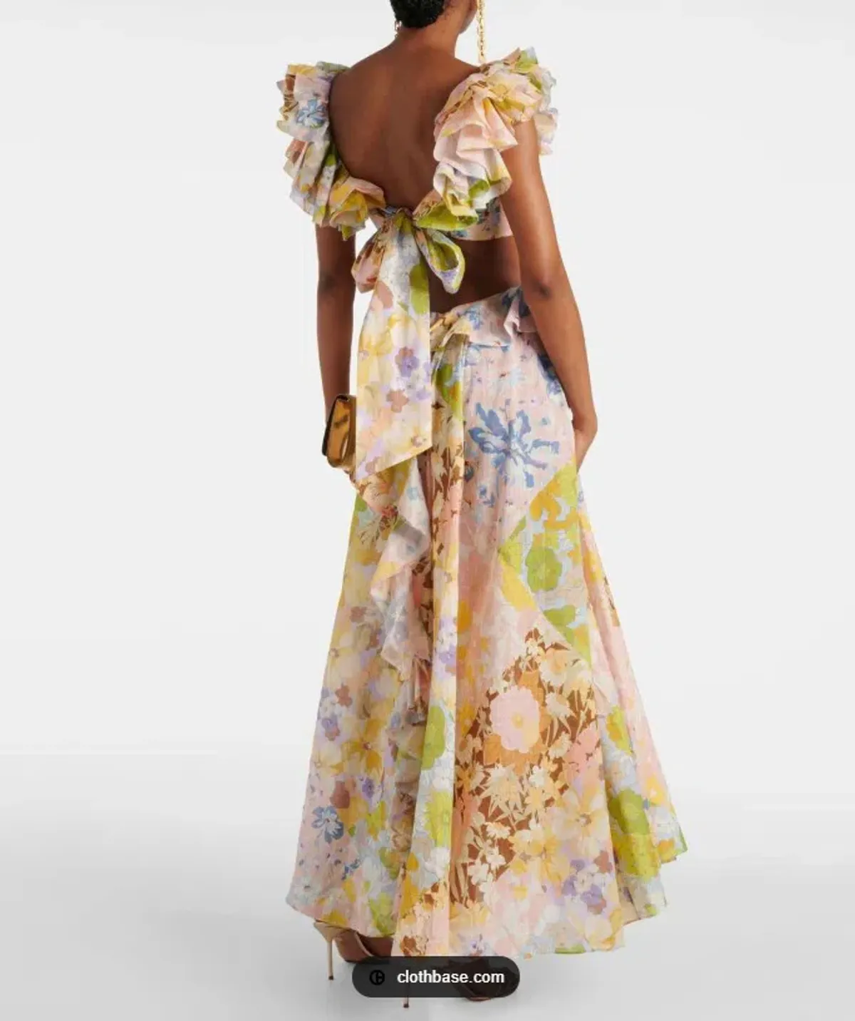 ZIMMERMANN POP RUFFLE SLEEVE MAXI - Image 2
