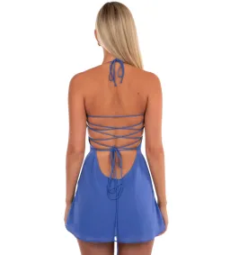 I Am Delilah Aubrey Mini Dress in Storm Size S/AU8 for rent on The Volte - image 3