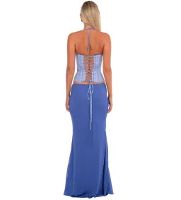 I Am Delilah Angelina Set in Bluebell Size M/AU10 for rent on The Volte - image 3