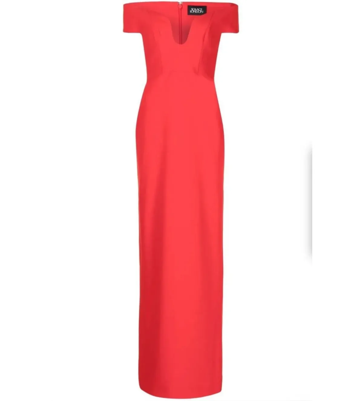 Solace London Marlowe Maxi Dress in Red Size 2 - Image 2