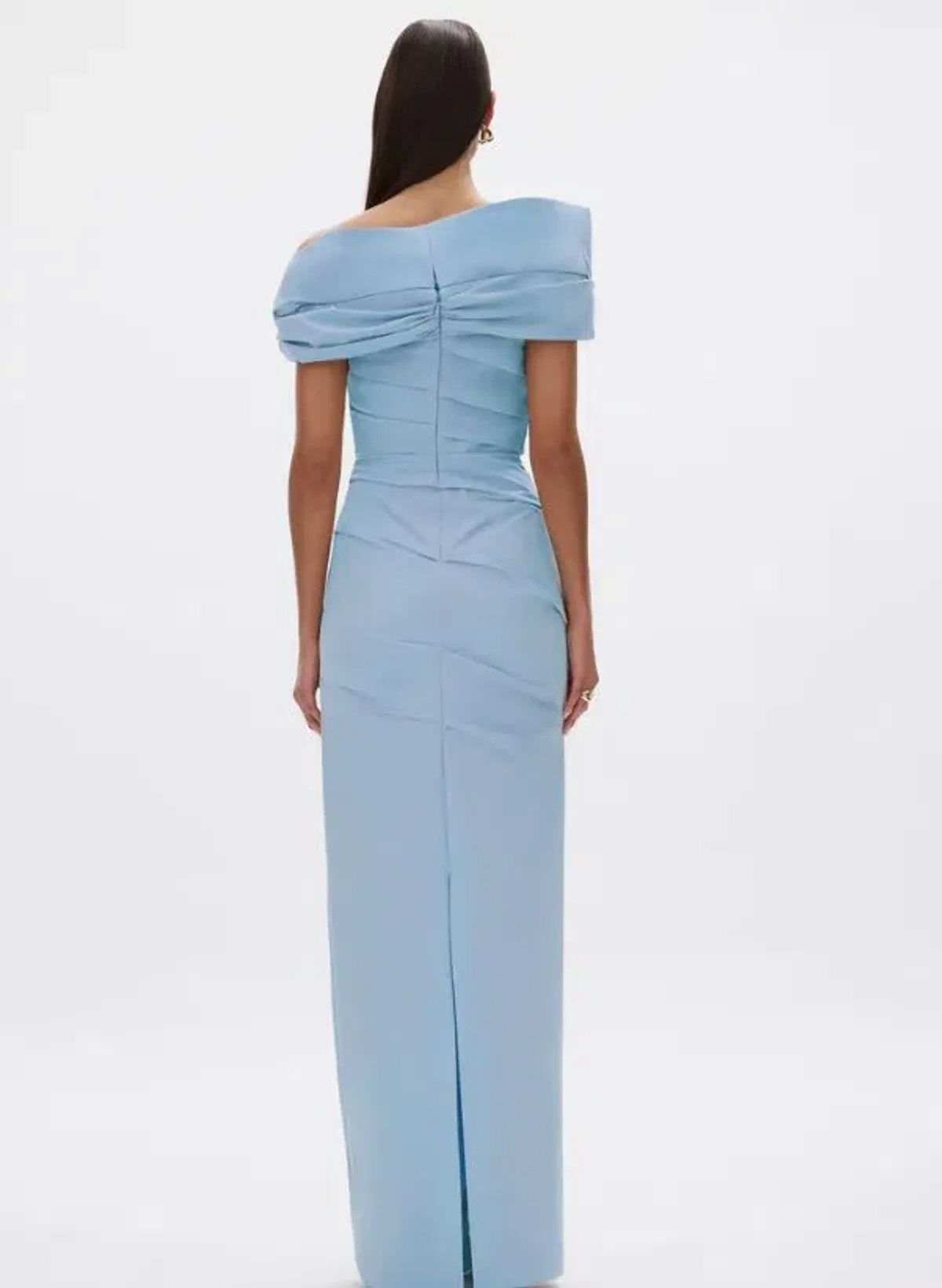 Rachel Gilbert Monique Gown in Sky Blue Size 1(8) - Image 4