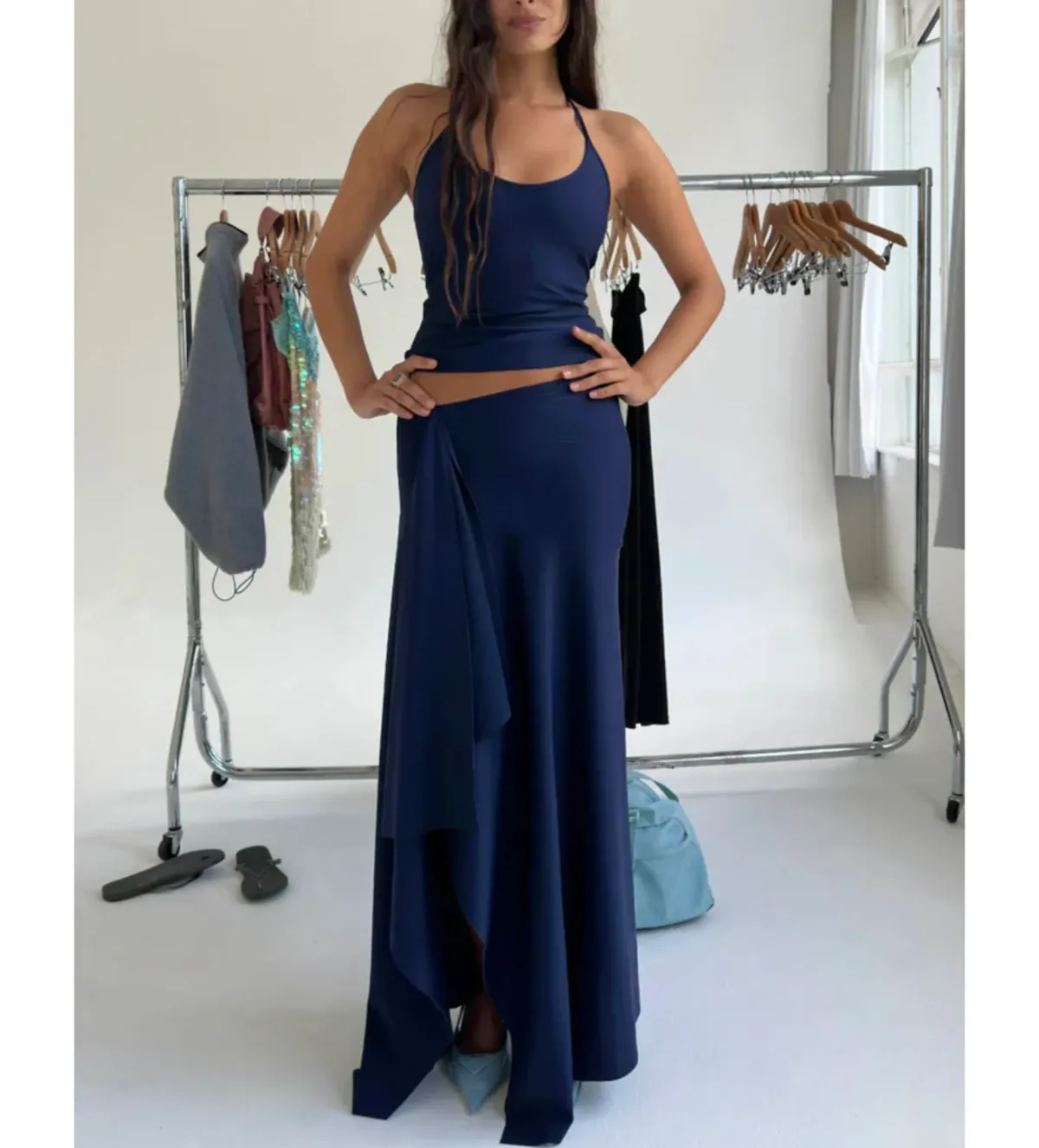 Mr Winston Jemima Set in Navy Size M/L - Image 1