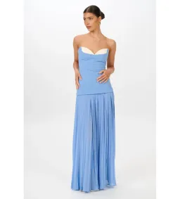 She Is Olla Nicolette Dress in Cornflower Size XS/AU6 for rent on The Volte - image 2