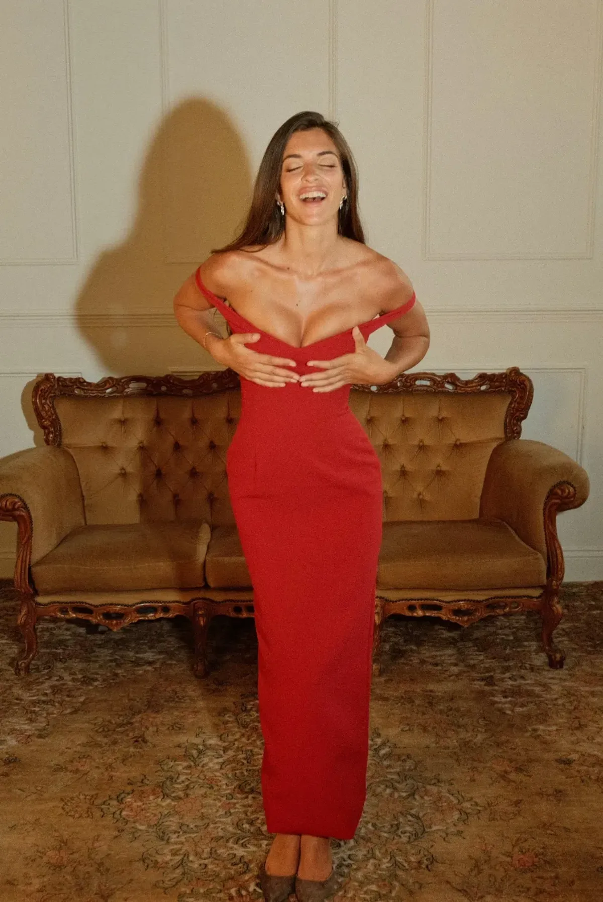 Arcina Ori Ellery Dress Red Size 12 / L - Image 4
