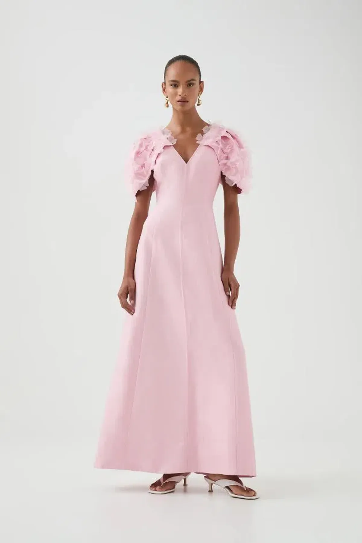 🌸 AJE Muse Maxi Dress – Cherry Blossom Pink – Size 10 AU Gown 🌸 - Image 2