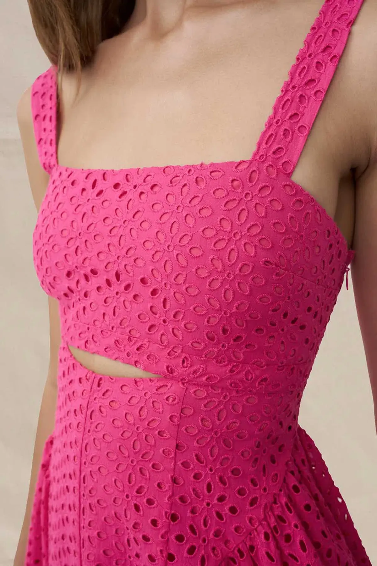 Willow Anglaise Sun Dress by By Johnny Size 8 - Image 3