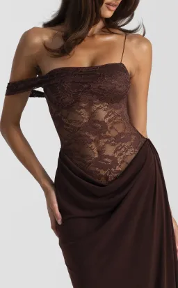 Natalie Rolt / Sloane Dress / Espresso / Size 8 (1) for rent on The Volte - image 2