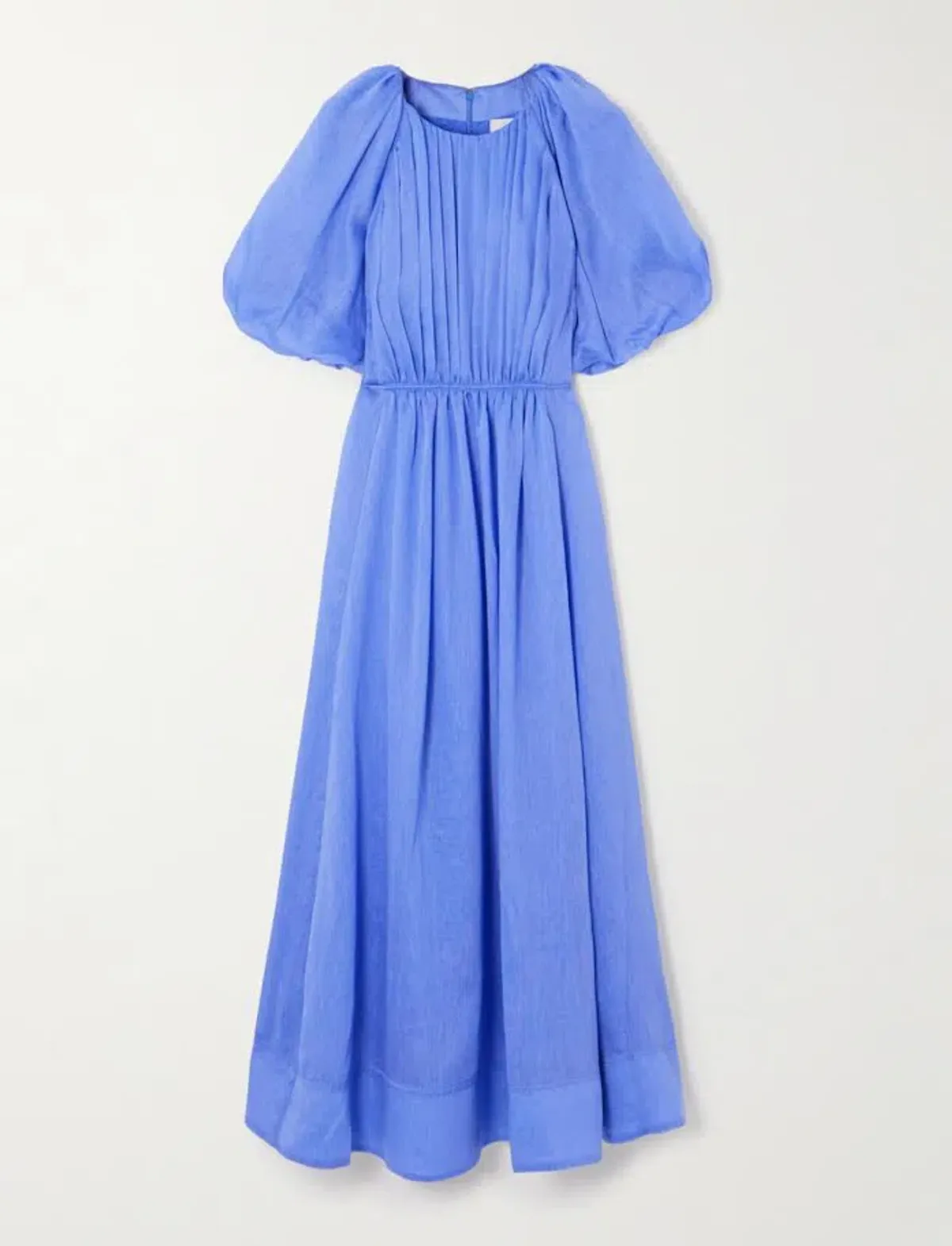 💙 AJE Alma Midi Dress – Mist Blue – Size 12 (AU) 💙 Satin-type Finish - Image 9