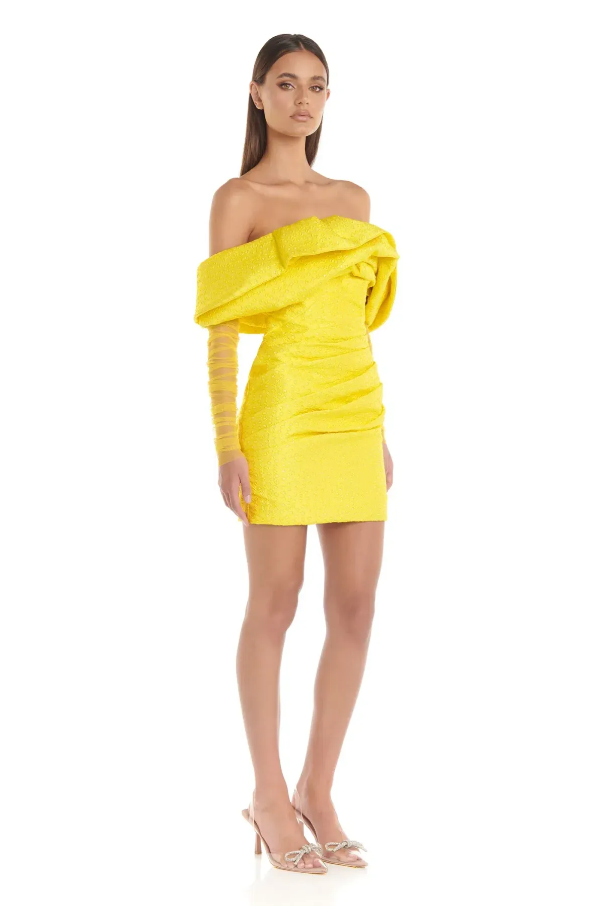 Eliyah The Label Oscar Dress Yellow Size AU 10 - Image 2