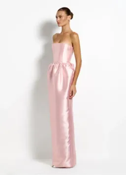 Effie Kats Peyton Gown in Blush Size 6 for rent on The Volte - image 2