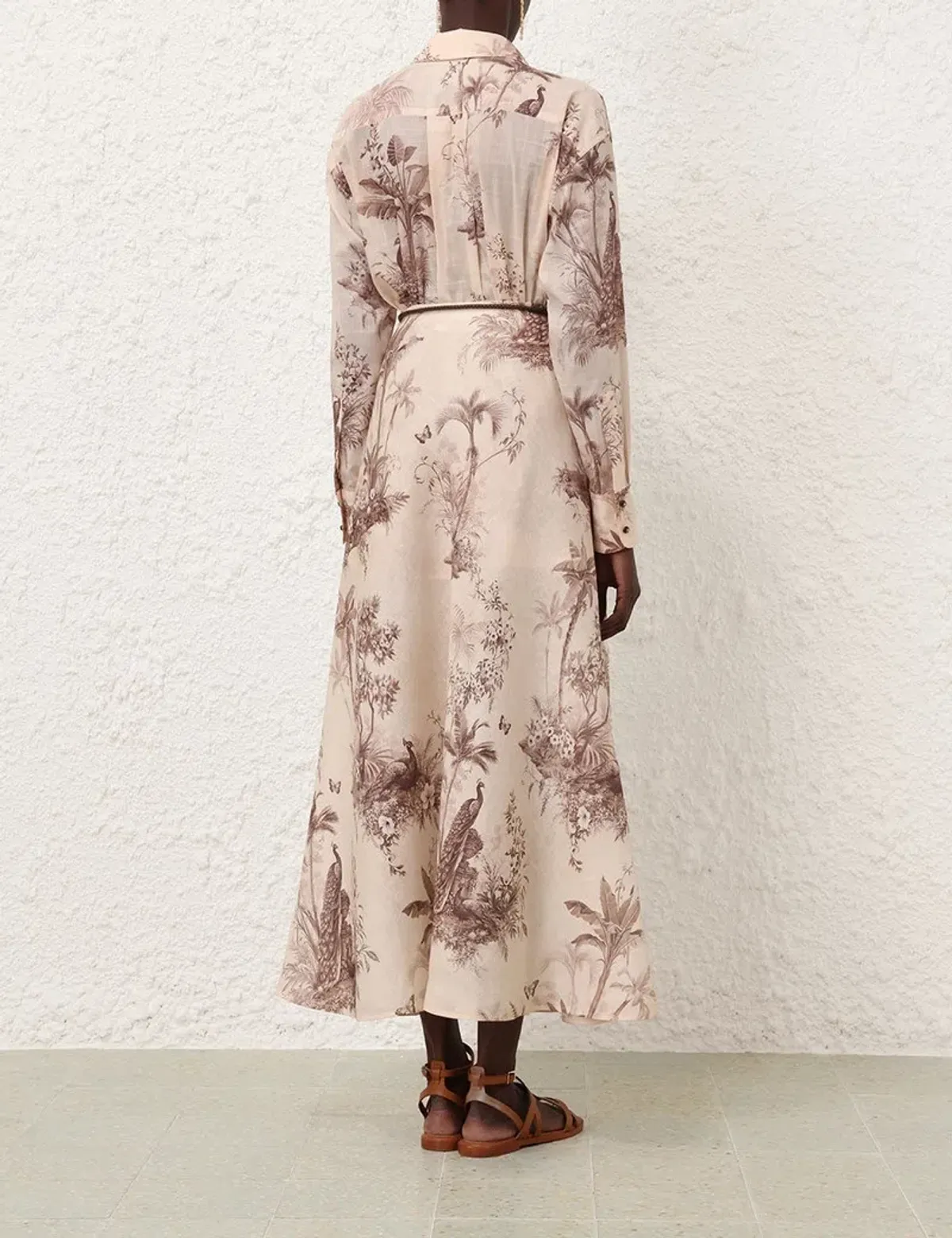ZIMMERMANN WAVERLEY BIAS MIDI SKIRT & BUTTON UP SHIRT - Image 2