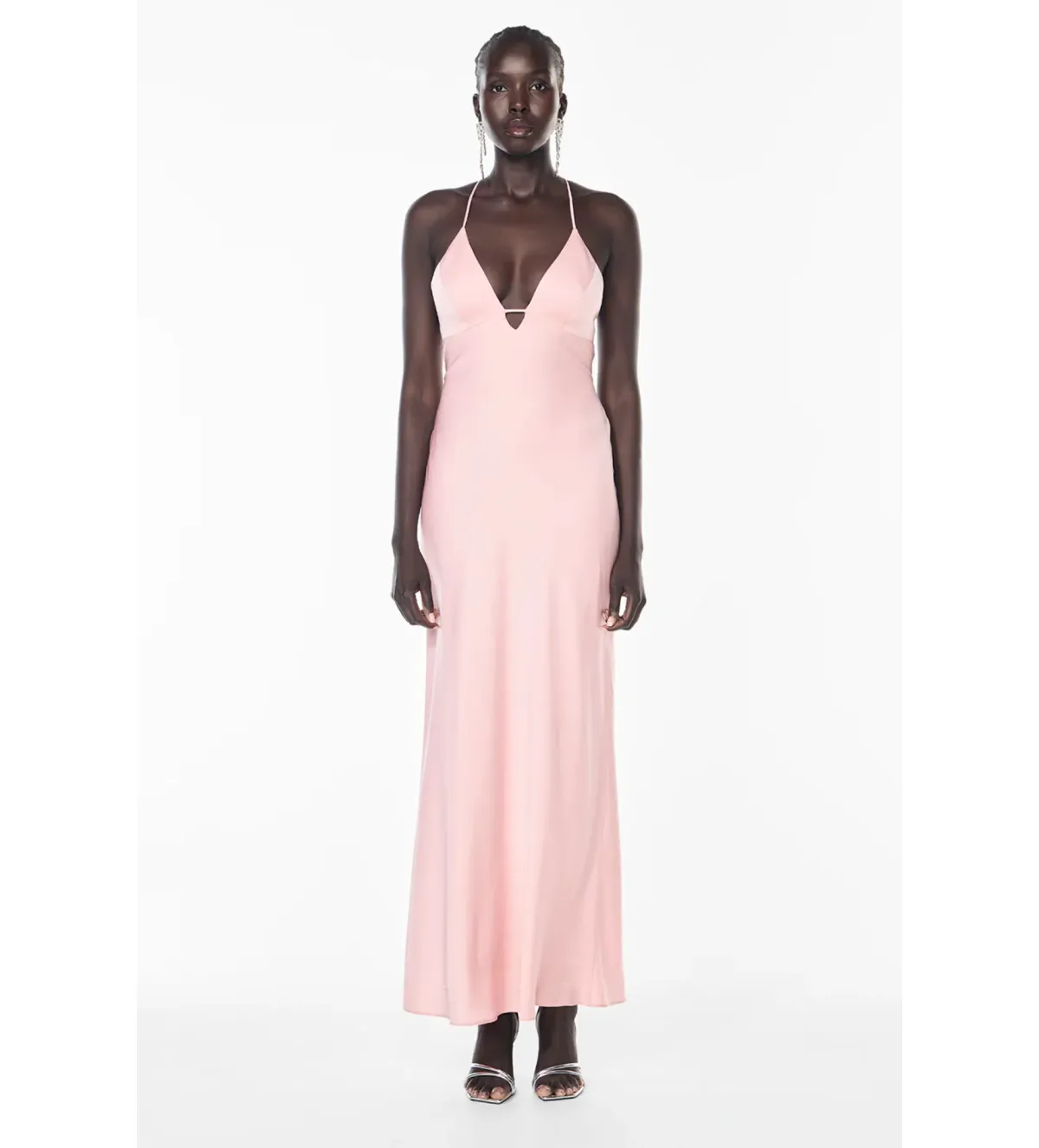 Manning Cartell Time To Shine Slip Dress in Pastel Pink Size AU8 - Image 1