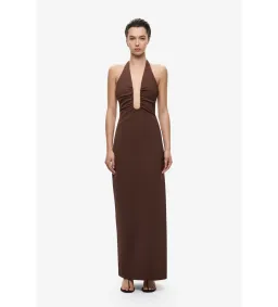 Misha Alusia Dress in Chocolate Size XXS/AU4  for rent on The Volte - image 1