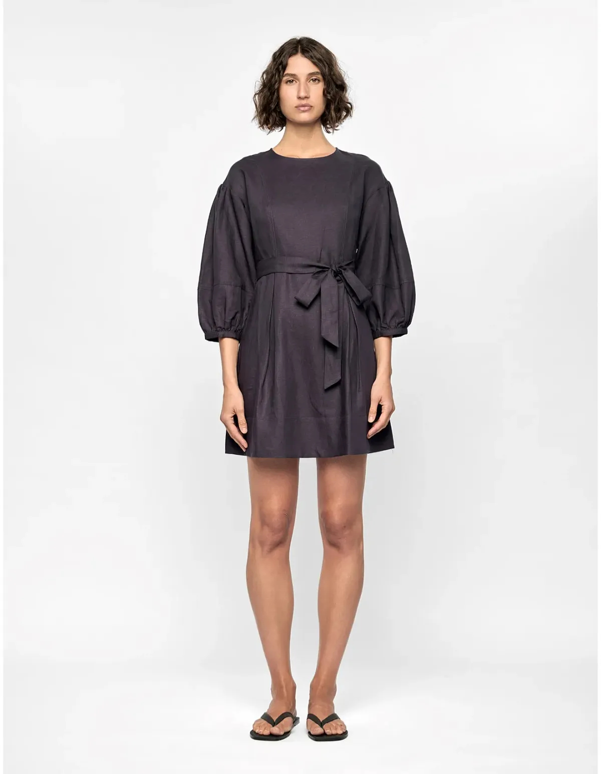 Staple The Label Rhea Mini Dress Navy Size 10 - Image 3