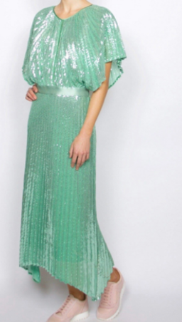 Flannel- Smoke and Mirrors Dress in mint size 6 for rent on The Volte - image 1