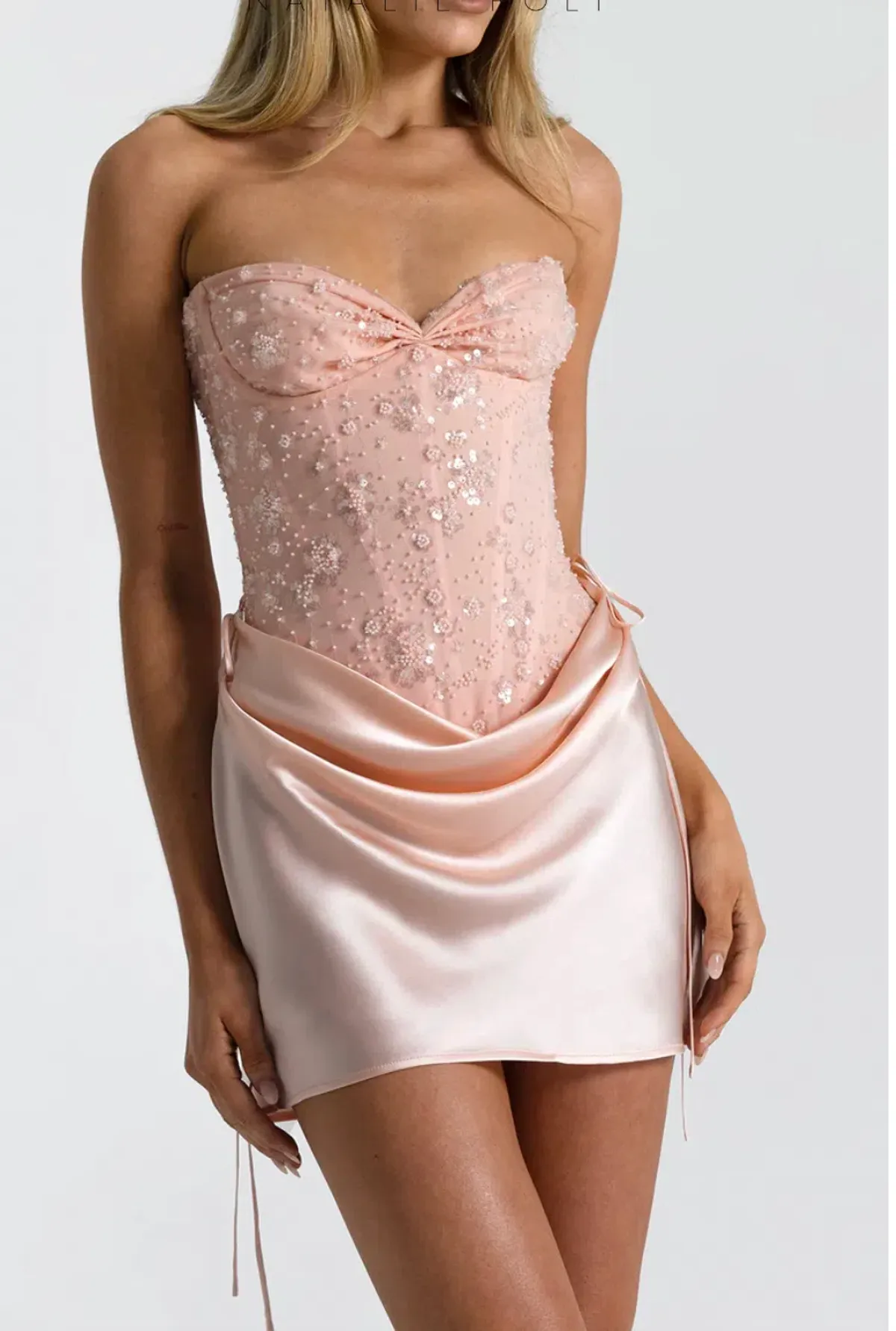 natalie rolt, Verity corset & Evelyn mini, size 6, pink - Image 2