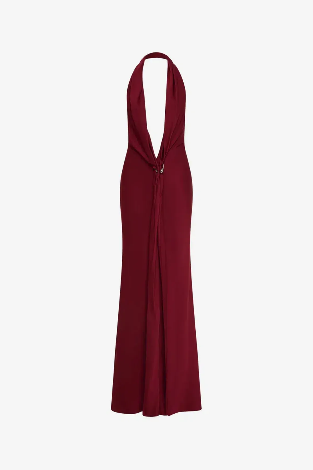 Misha, The Donna Satin Dress, Jester Red, size 10 - Image 5