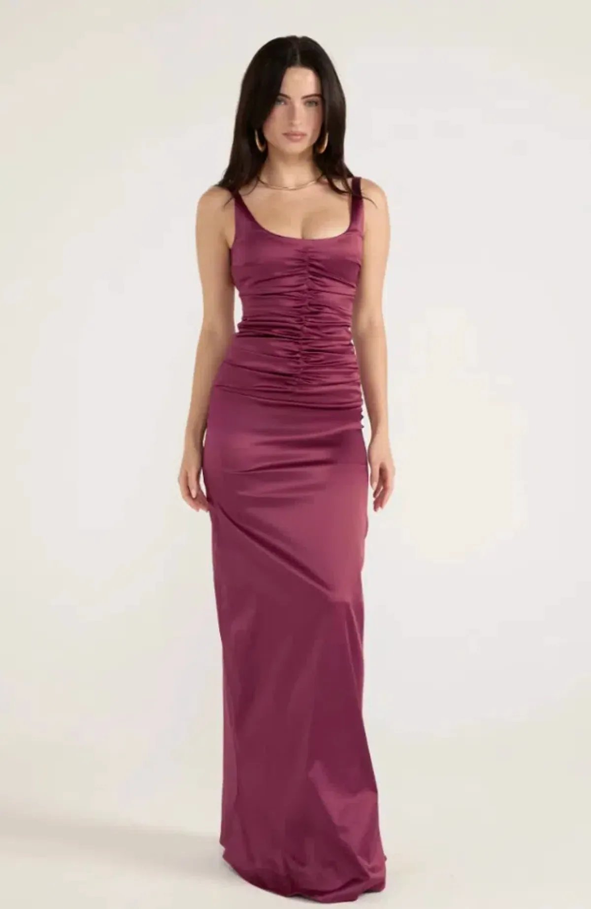 ATLEIN GOWN | PLUM - SIZE 6 - Image 2