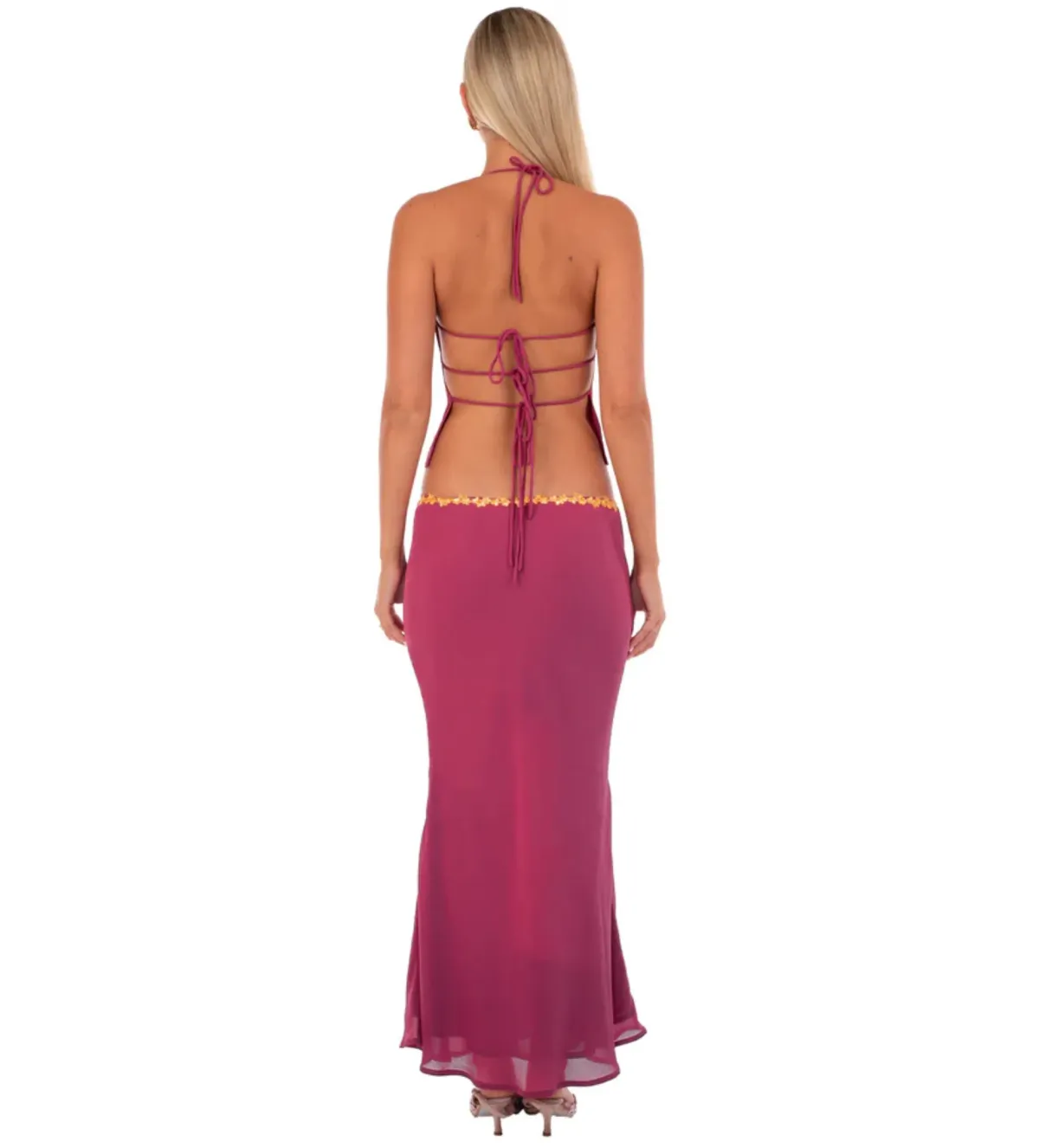 I Am Delilah Jemima Set in Wine Size M/AU10 - Image 2