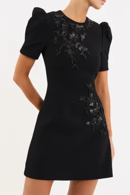 Rebecca Vallance Livia Mini Dress in Black Size 12 for rent on The Volte - image 2