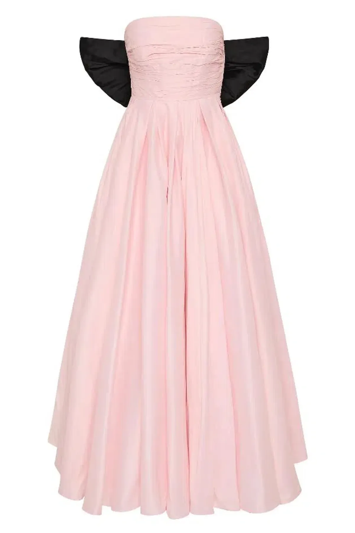 💕 New AJE Thea Bow Gown in Pink Tint & Black- Size 12 AU Maxi Dress 💕 - Image 5