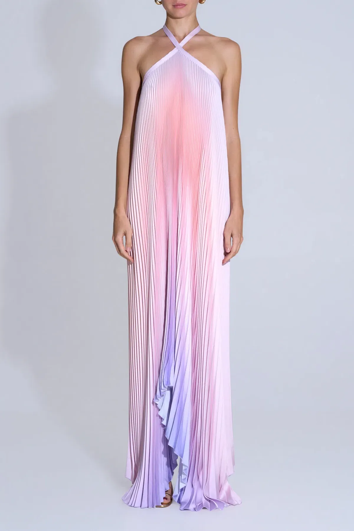 L'idee Deesse Gown Lilas Ombre Size 10 - Image 1