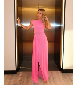Misha Sisal Mesh Dress in Orchid Pink Size XXS/AU4 for rent on The Volte - image 5