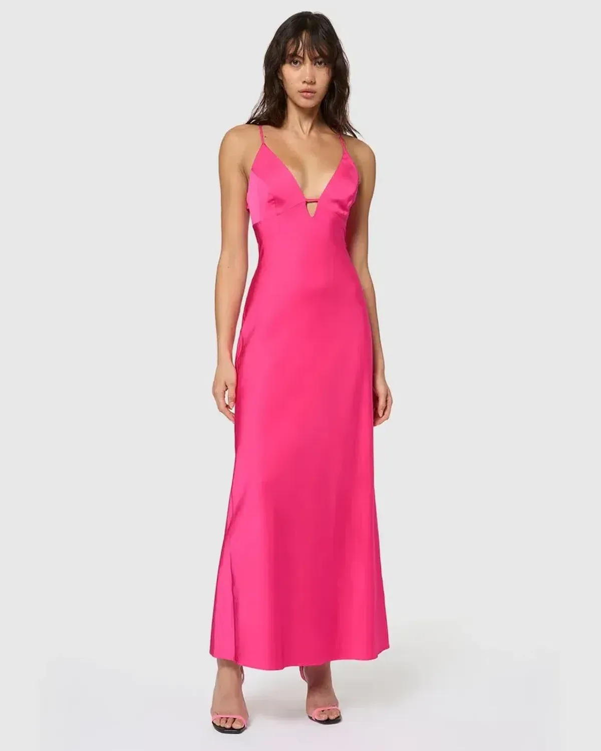 Manning Cartell Time to Shine Slip Dress in pink size 12 - Image 1