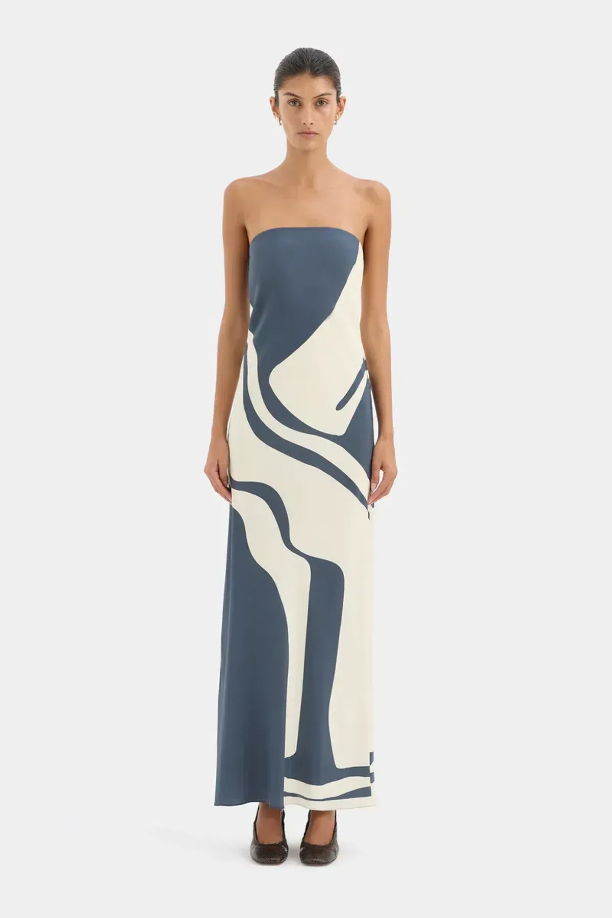 SIR Lilou Strapless Dress - Image 1