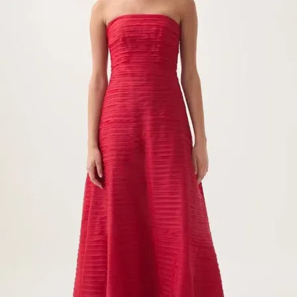 AJE SOUNDSCAPE MAXI IN SCARLET RED SIZE 6 - Image 1