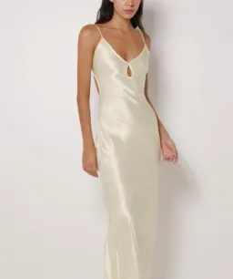 BEC + BRIDGE CEDAR CITY MAXI IN ICE YELLOW SIZE 10 for rent on The Volte - image 1