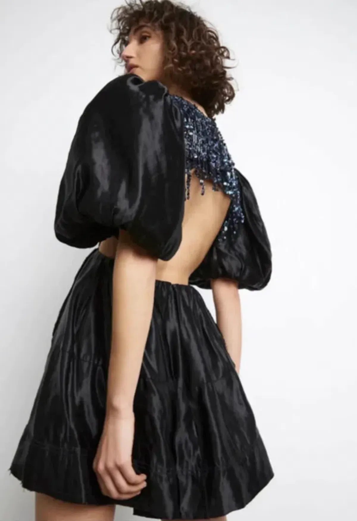Aje Relic Beaded Dress Black Size 12 - Image 3