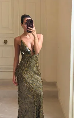 Misha THE SAPPHIRE SEQUIN DRESS for rent on The Volte - image 1
