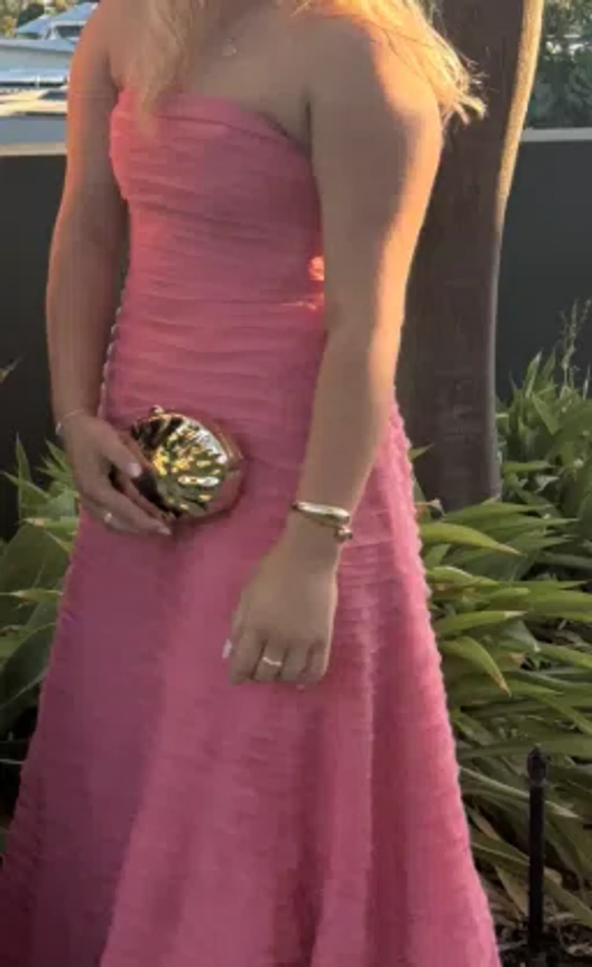 Aje Soundscape Maxi Dress Guava Pink 14 - Image 5