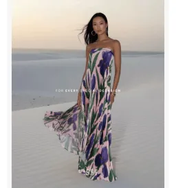 L’IDEE BISOUS STRAPLESS GOWN - IRIS GARDEN for rent on The Volte - image 2