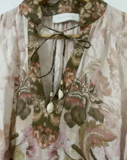 Zimmermann Lyre Tiered Midi Dress (Sz 0) for rent on The Volte - image 3