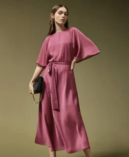 Ted Baker Harriet Dress Pink size 16 for rent on The Volte - image 3