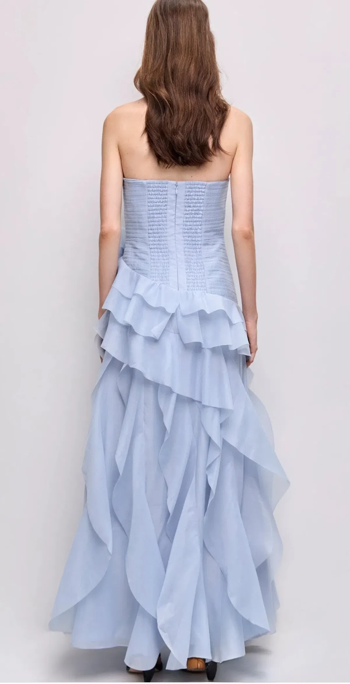 Aje Canyon Gown - Blue - Size 6 - Image 4