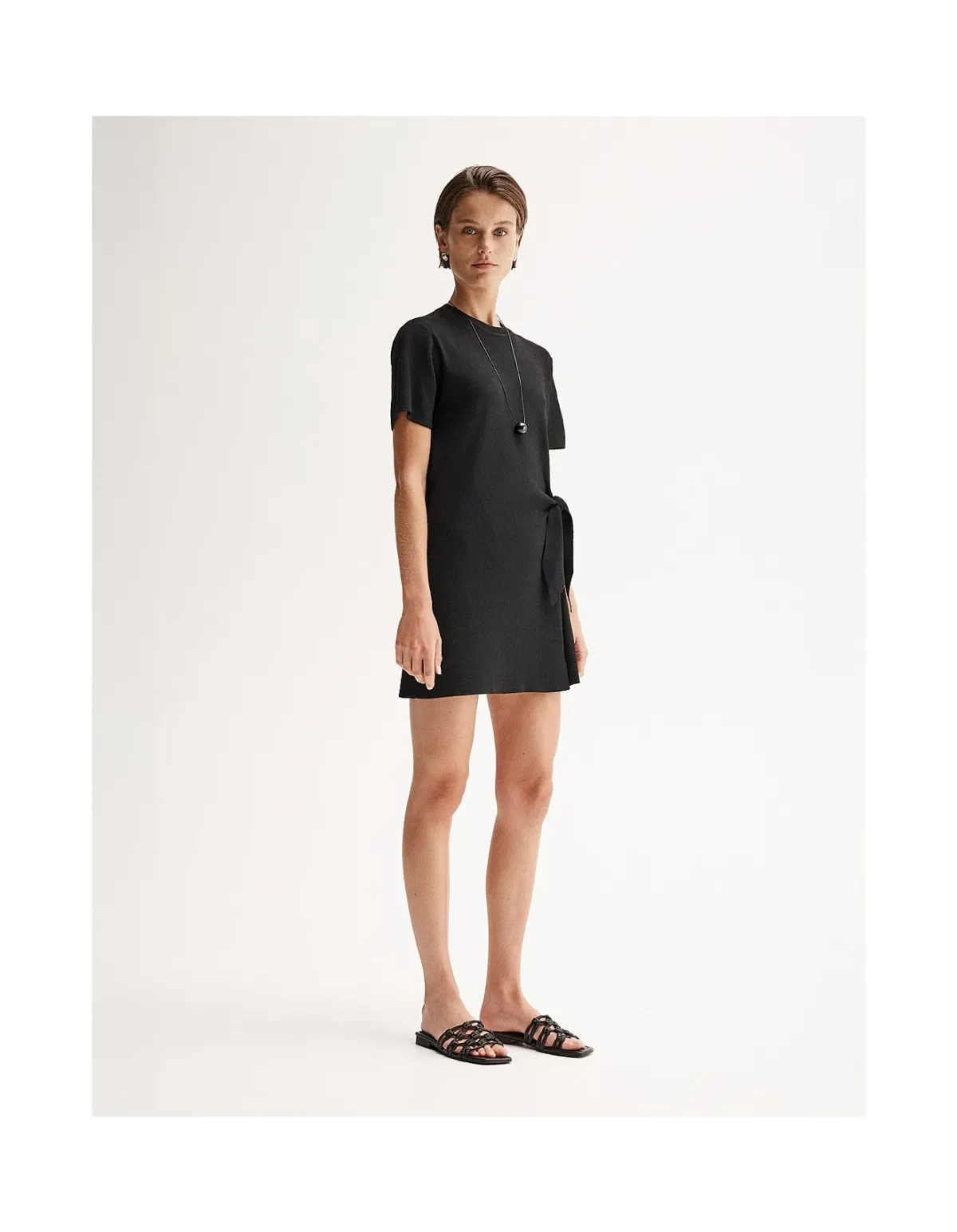 Elka Collective Black Dress Size 4 AU - Image 3